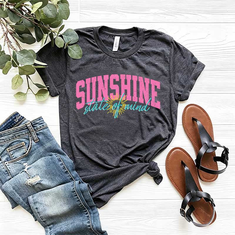 Sunshine State of Mind Summer Vibes T-Shirt