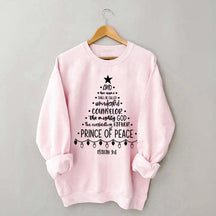 Christmas Religious Tree Sweatshirt