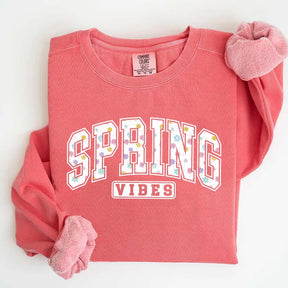 Floral Spring Vibes Sweatshirt