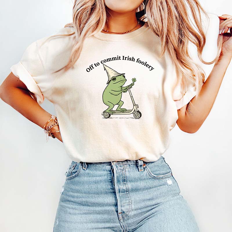 St Patricks Day Frog T-Shirt