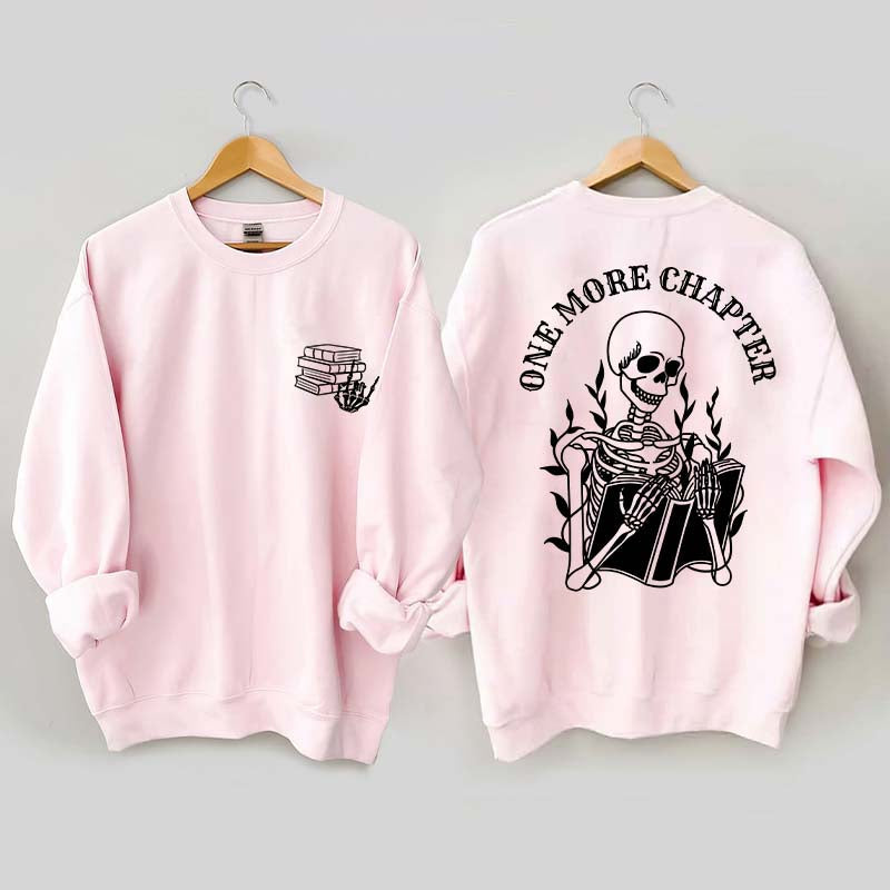 One More Chapter Book Nerd Sweatshirt