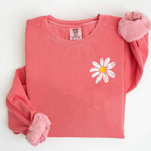 Daisy Retro Floral Sweatshirt