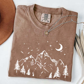 Minimalist Mountain Hiking T-Shirt