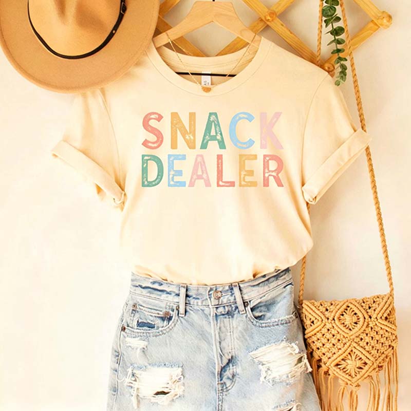 Snack Dealer Shirt Funny Mom T-Shirt