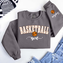 Custom Girls Basketball Sweatshirt