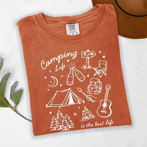 Comfort Colors Camping Life T-Shirt