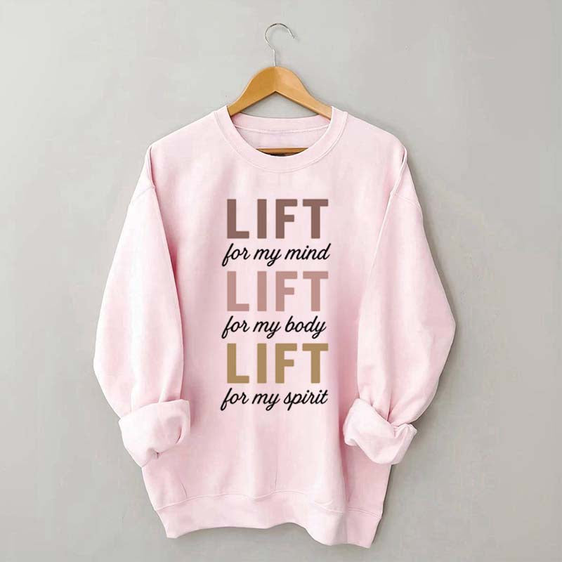 Fitness Motivation Weightlifting Sweatshirt