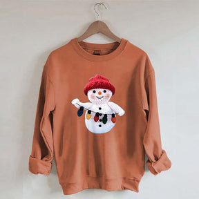 Christmas Snow Man Sweatshirt