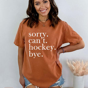 Comfort Colors Hockey T-Shirt