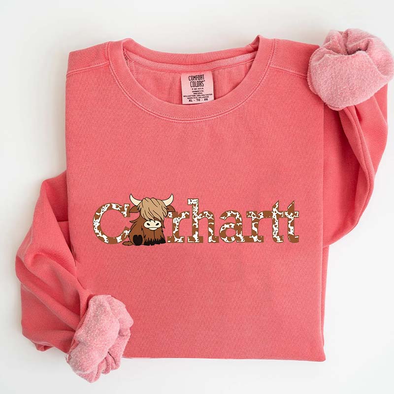 Highland Cow Cute Sweatshirt