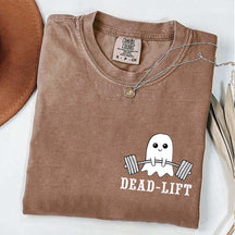 Dead Lift Pocket Gym Halloween T-Shirt