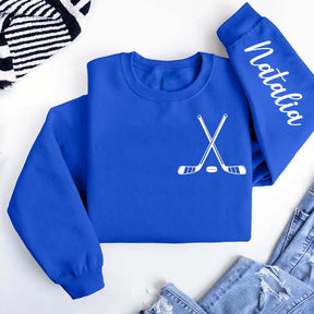Personalized Hockey Name Sweatshirt