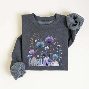 Cute Spring Wildflowers Sweatshirt