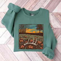 Nature Scene Hunting Season Sweatshirt