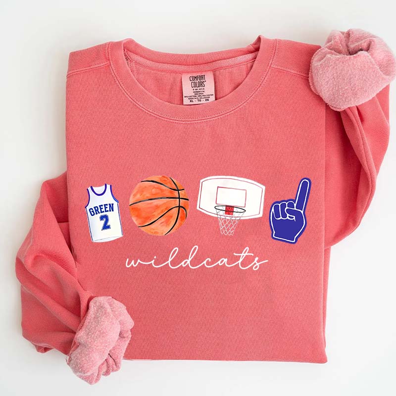 Customizable Basketball Season Sweatshirt