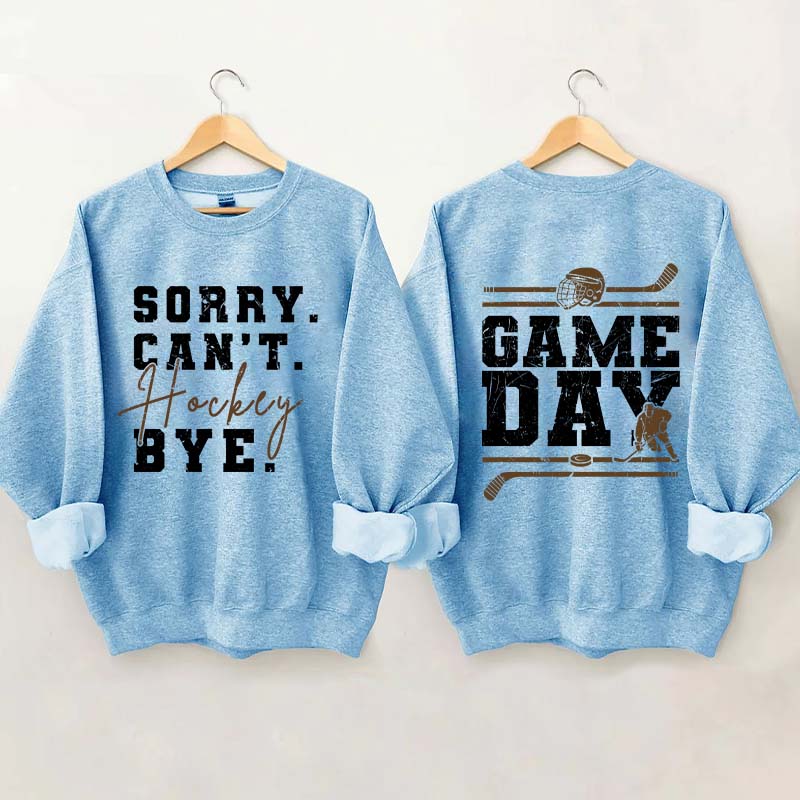 Game Day Hockey Vibes Player Sweatshirt