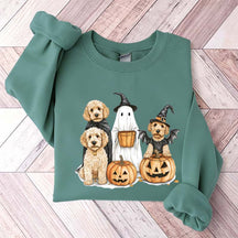 Halloween Goldendoodle Ghost Dog Lover Sweatshirt