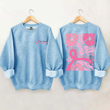 Personalized Breast Cancer Support Sweatshirt