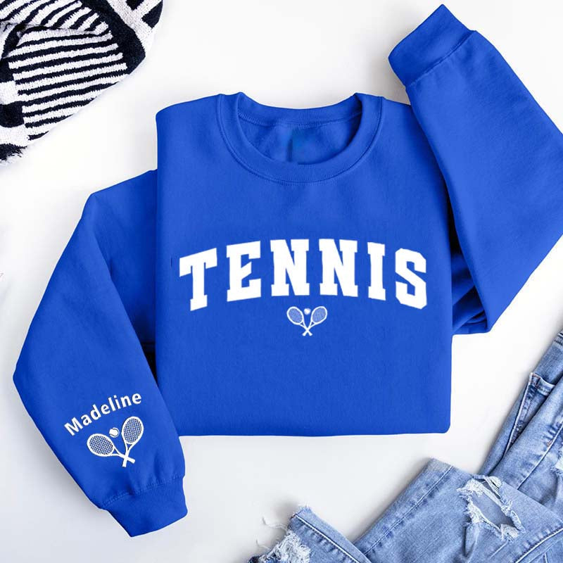 Custom Matching Tennis Team Sweatshirt