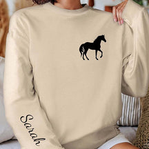 Personalized Equestrian Sweatshirt