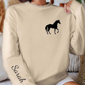 Personalized Equestrian Sweatshirt