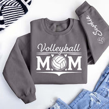 Personalized Volleyball Love Mom Sweatshirt