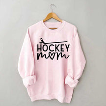 Ice Hockey Vibes Mom Sweatshirt