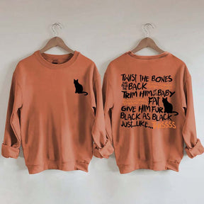 Funny Twist The Bones Cute Hocus Pocus Sweatshirt