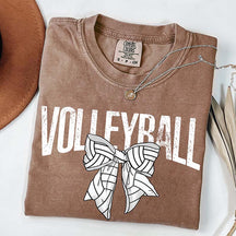 Retro Volleyball Bow T-Shirt