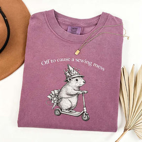 Off To My Sewing Room Fabric Lover T-Shirt