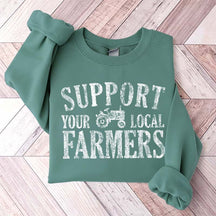 Support Your Local Farmers Country Living Sweatshirt