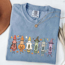 Happy Doodle Back To School Ghost T-Shirt