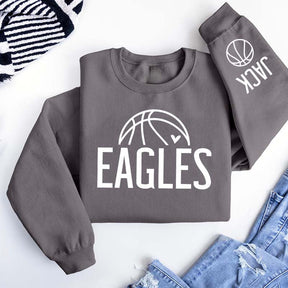 Custom Basketball Team Spirit Sweatshirt