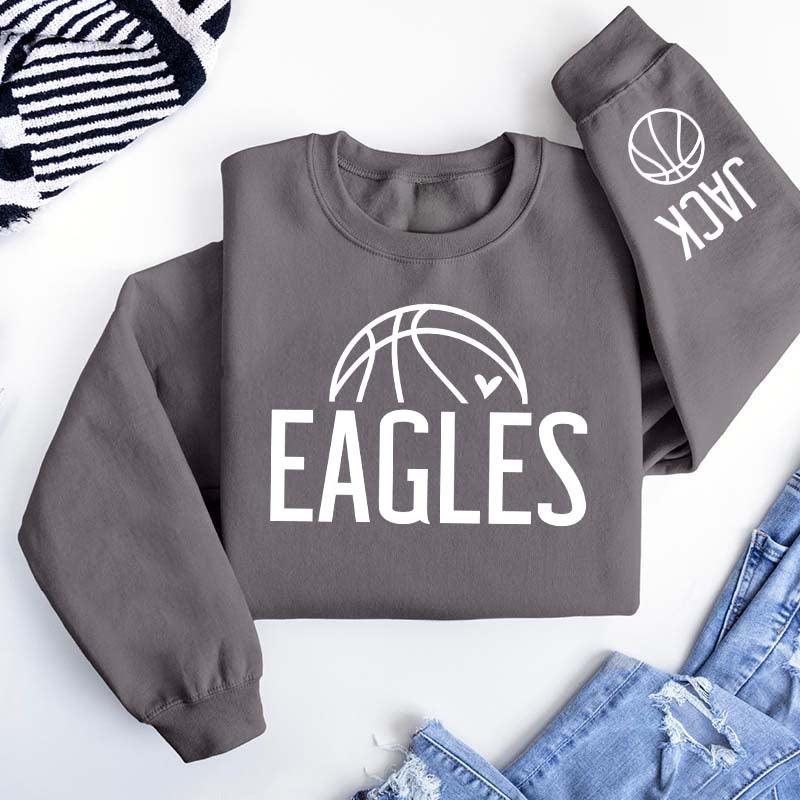 Custom Basketball Team Spirit Sweatshirt
