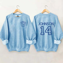 Custom Volleyball Mom Name and Number Sweatshirt