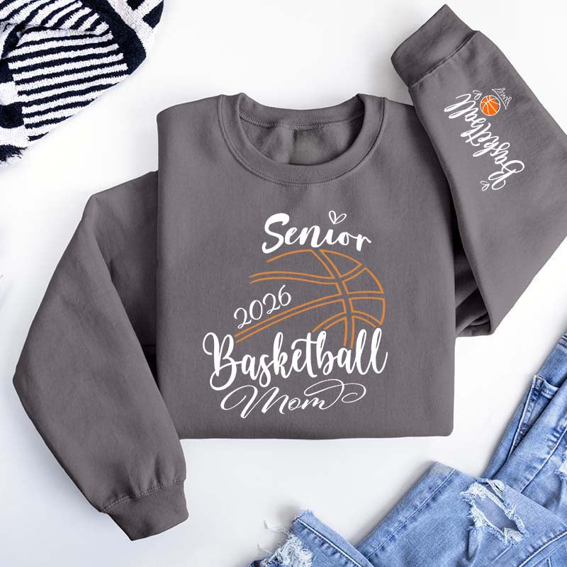 Senior Basketball Mom Sweatshirt
