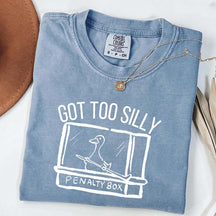 Hockey Got Too Silly Penalty Box T-Shirt