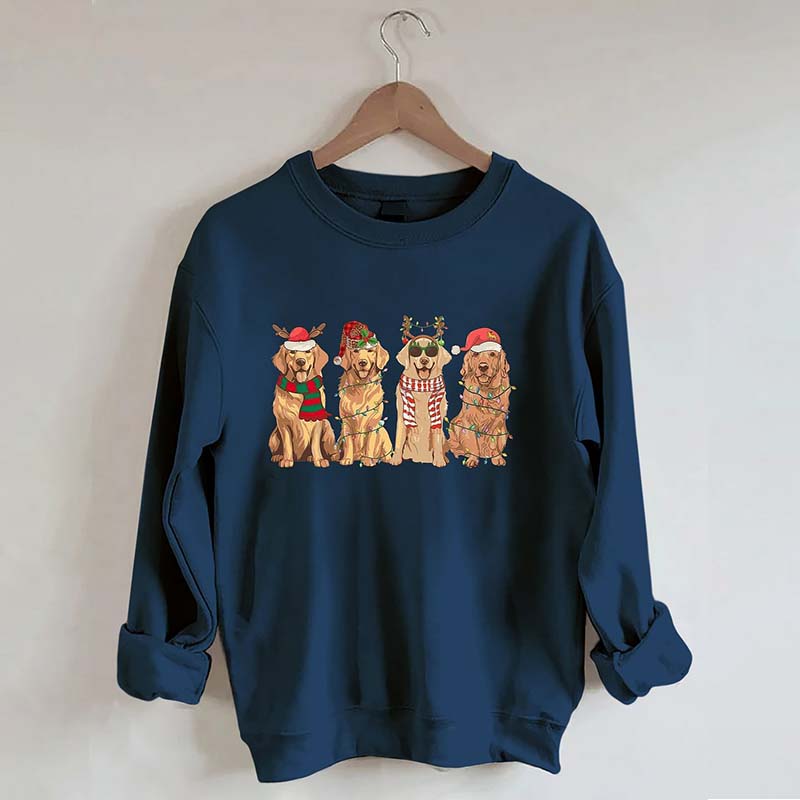 Golden Retriever Christmas Sweatshirt