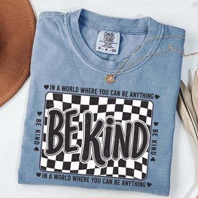 Checkered Be Kind T-Shirt