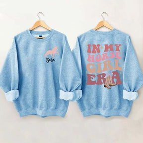 Custom In My Horse Girl Era Sweatshirt