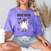 Comfort Colors Boo Haw Ghost Cowboy T-Shirt
