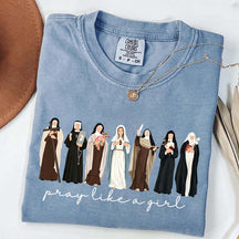 Custom Comfort Colors Catholic Saint T-Shirt