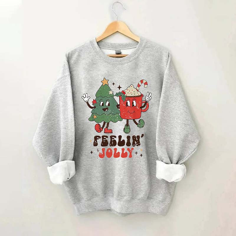 Feelin' Jolly Christmas Sweatshirt