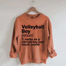 Volleyball Boy Definition Funny Sweatshirt