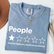 People One Star Review T-Shirt