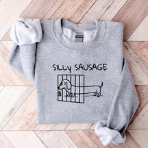 Silly Dachshund Dog Sweatshirt
