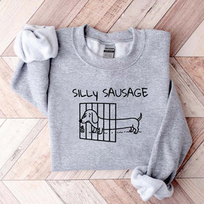 Silly Dachshund Dog Sweatshirt