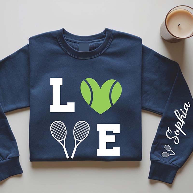Personalized Tennis Sweatshirt