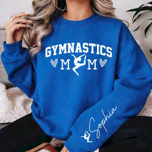Personalized Gymnastics Mom Sweatshirt