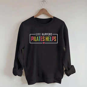 Pilates Mom Workout Yoga Sweatshirt
